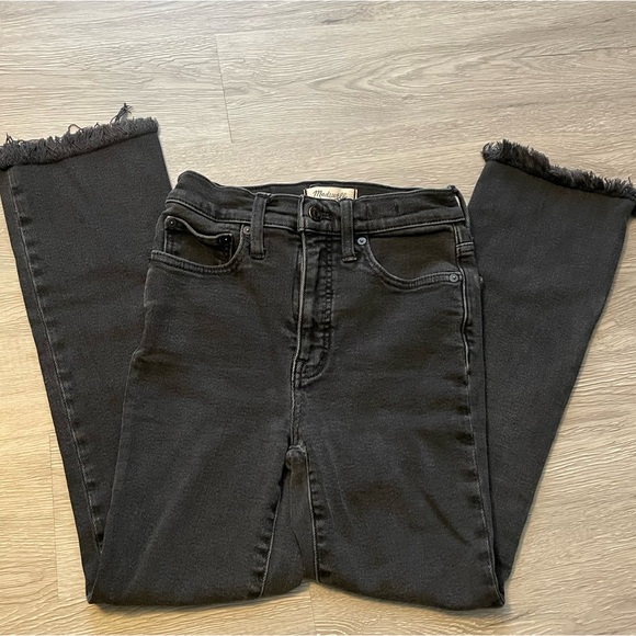 Madewell Denim - Women’s Madewell Black Cali Demi-Boot Jeans Size 25